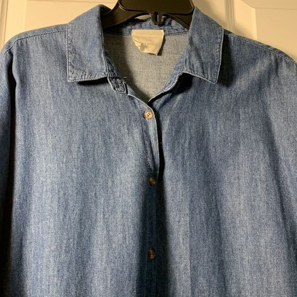 Hyped Unicorn Size Medium Denim Tunic/Dress - Picture 5 of 11